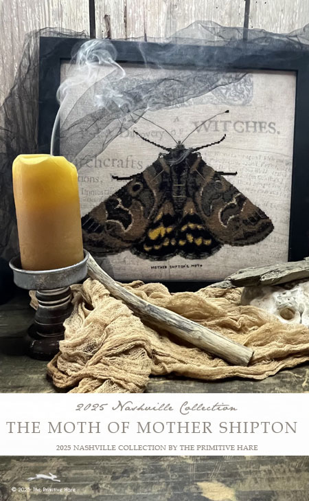 Moth of Mother Shipton - Cross Stitch Pattern