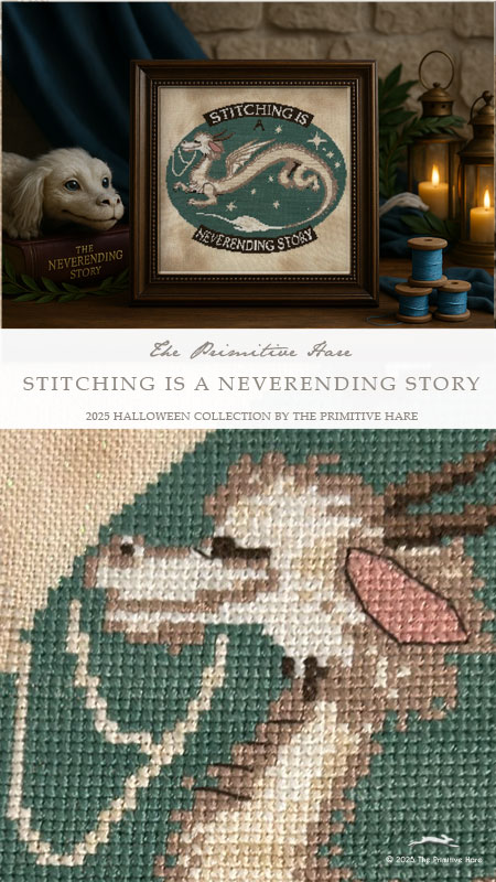 Stitching is a Never-ending Story - Halloween Cross Stitch 