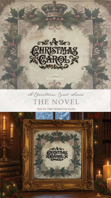 Christmas Carol Series - The Novel - Cross Stitch Pattern