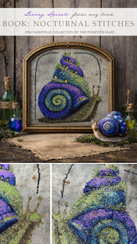 Book - Nocturnal Stitches - Cross Stitch Pattern