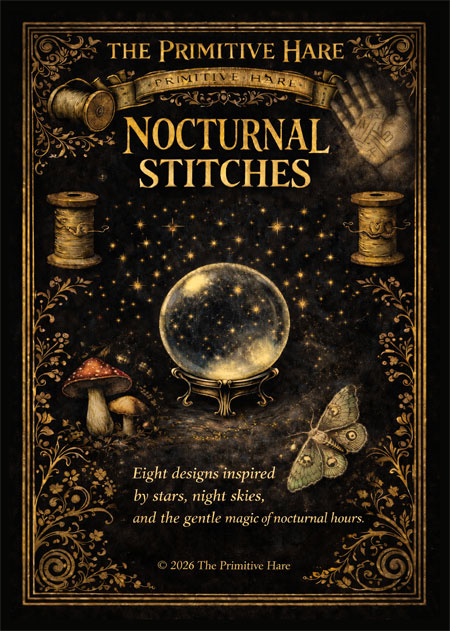 Book - Nocturnal Stitches - Cross Stitch Pattern