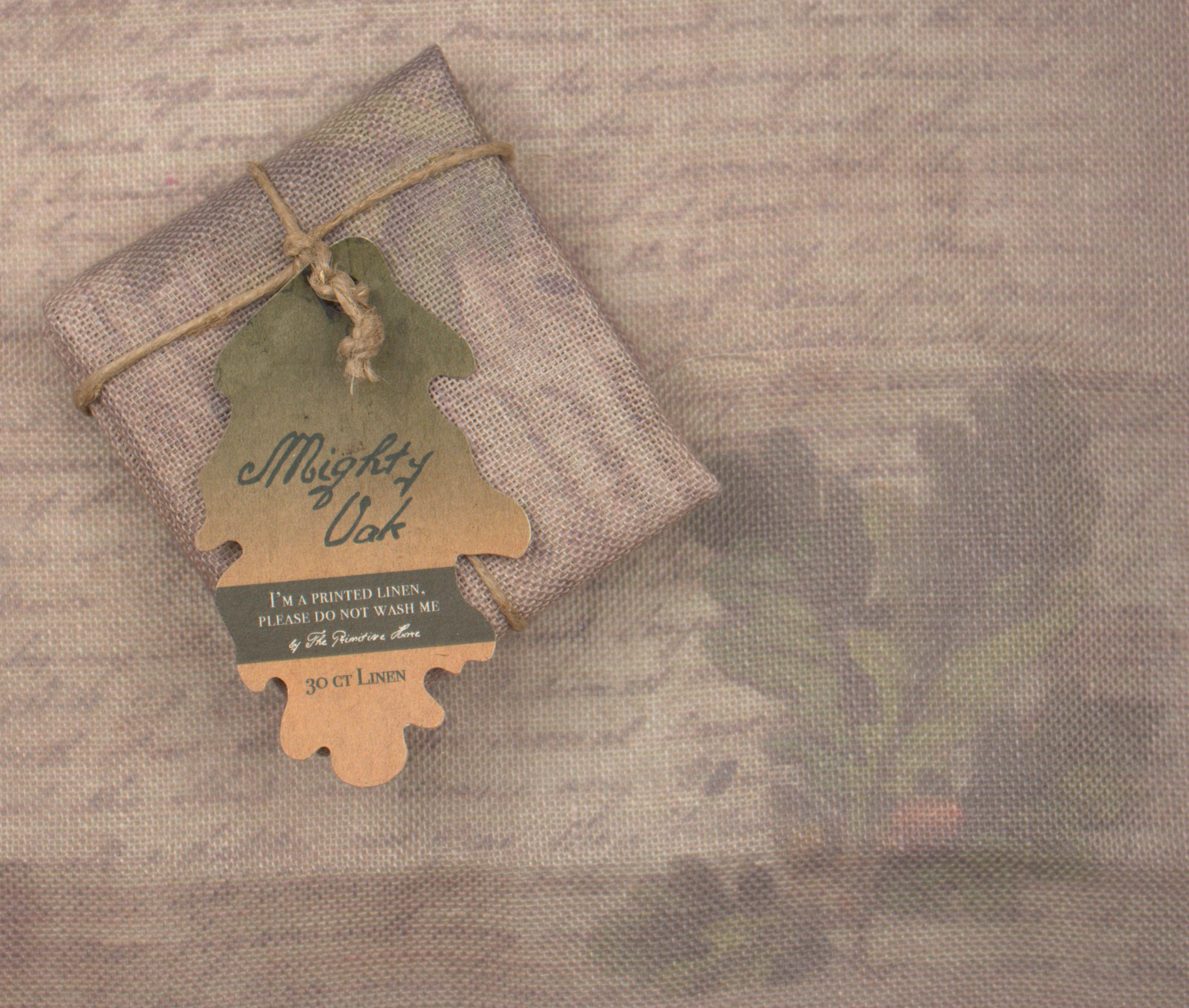 30 Count Mighty Oak Linen Standard Cut