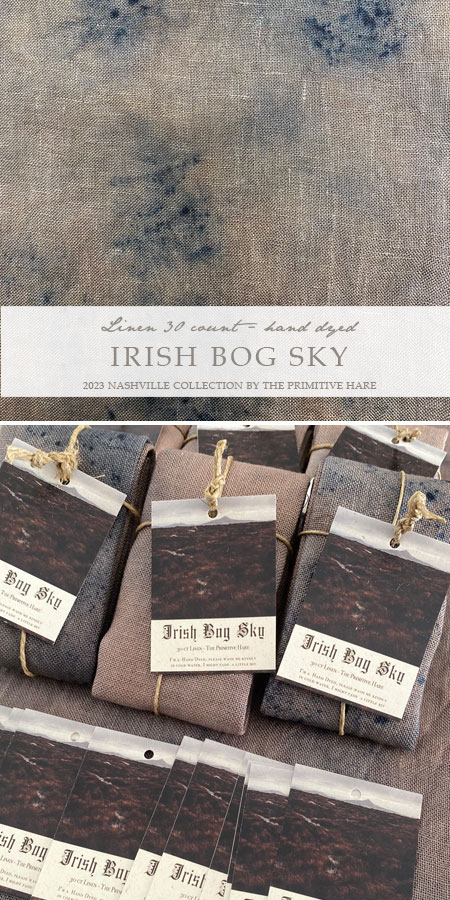 30 Count Irish Bog Linen Standard Cut