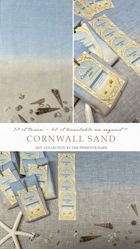 30 Count Cornwall Sand Linen Standard Cut