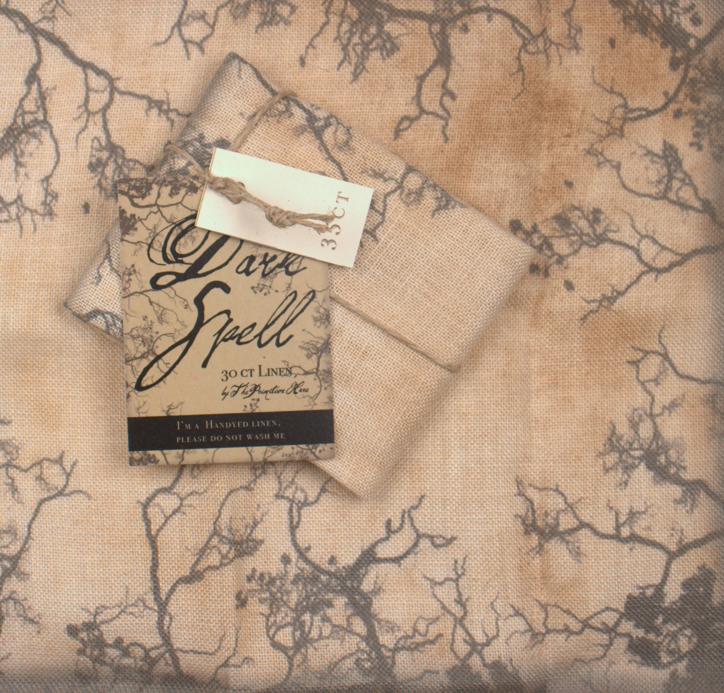 35 Count Dark Spell Linen Standard Cut