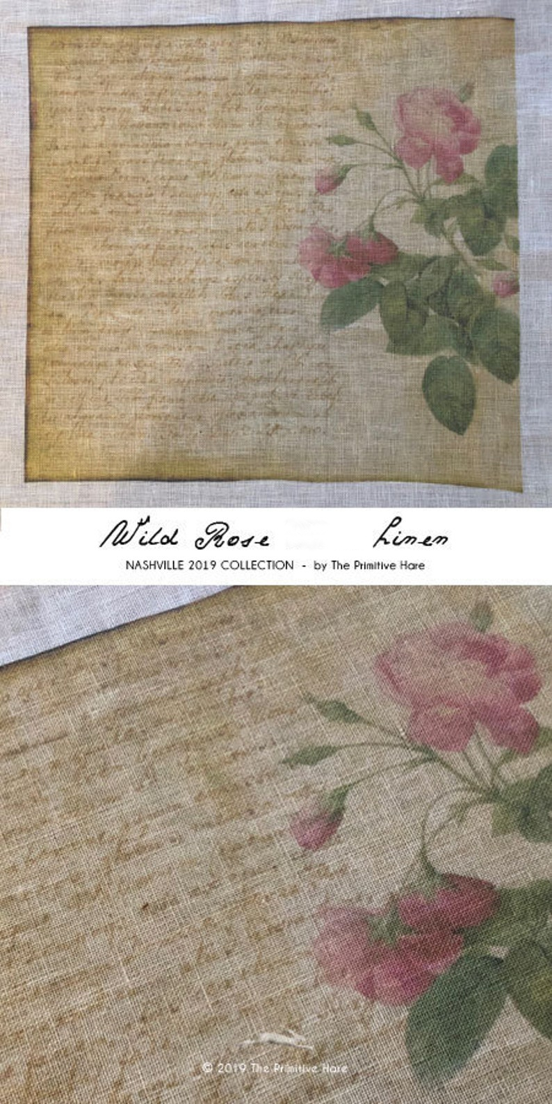 40 Count Wild Rose Linen Standard Cut