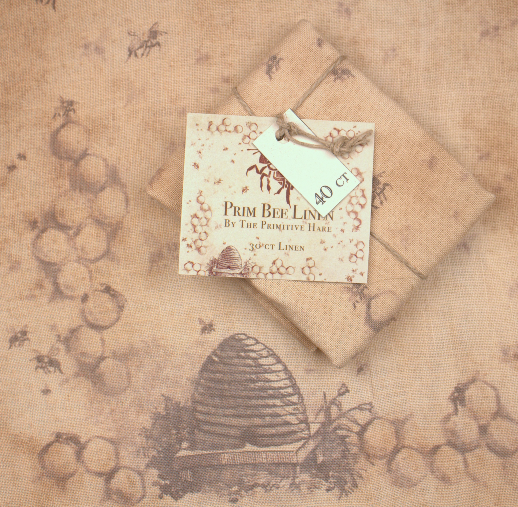 40 Count Prim Bee Linen Standard Cut