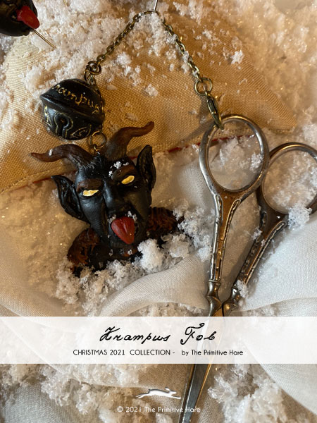 Krampus - Scissor Fob