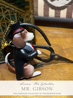 Mr. Gibson - Scissor Fob