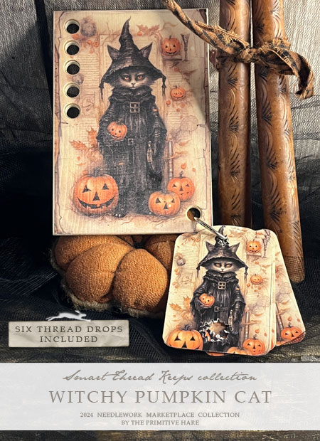 Witchy Pumpkin Cat - Halloween Thread Keep