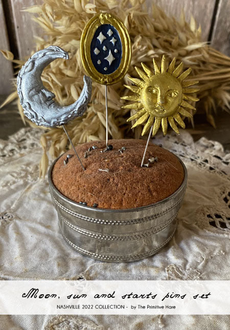 Moon, Sun And Stars - Pin Set