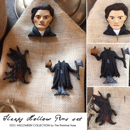 Sleepy Hollow - Pin Set