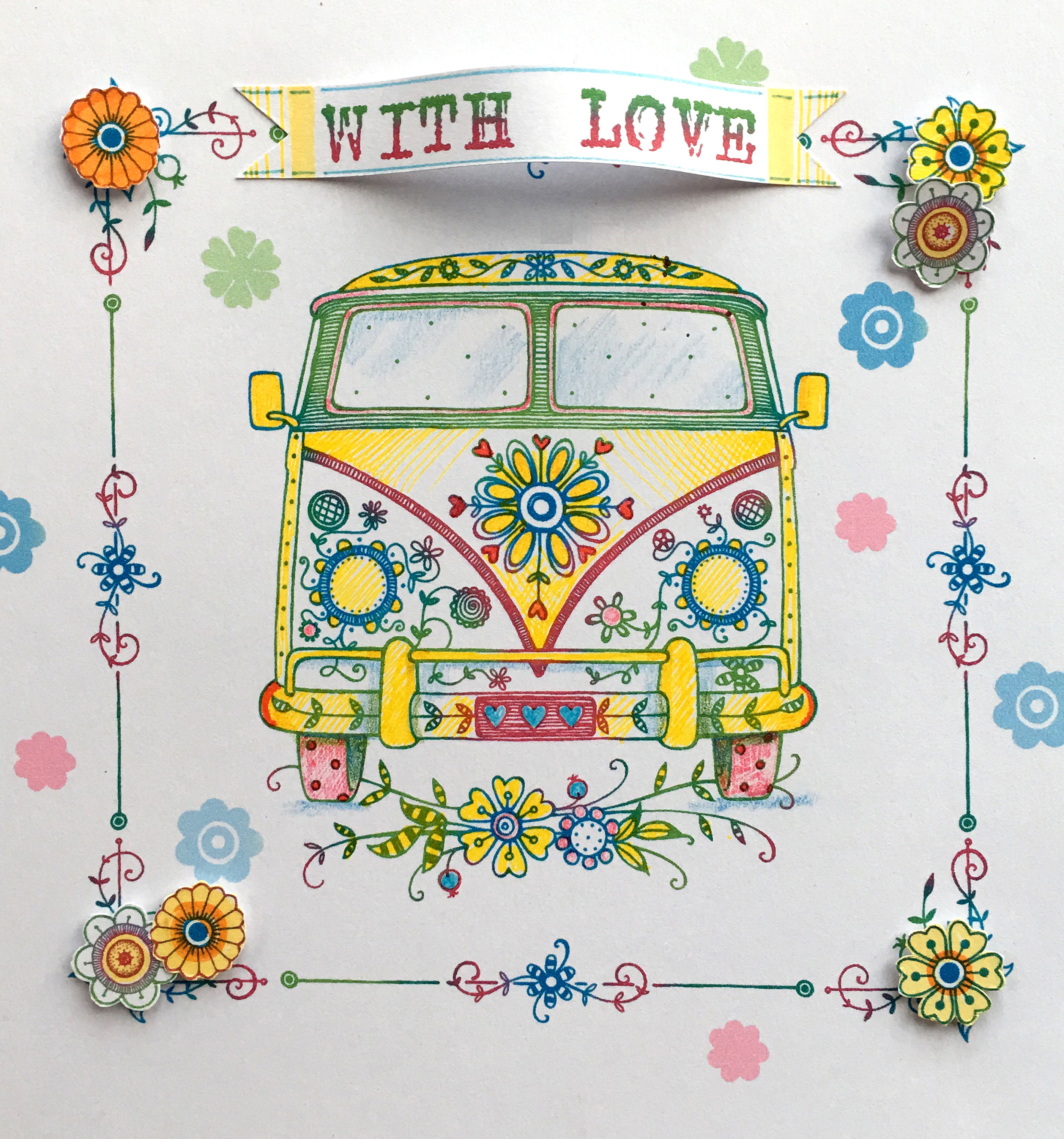 Camper - A6 Clear Stamp