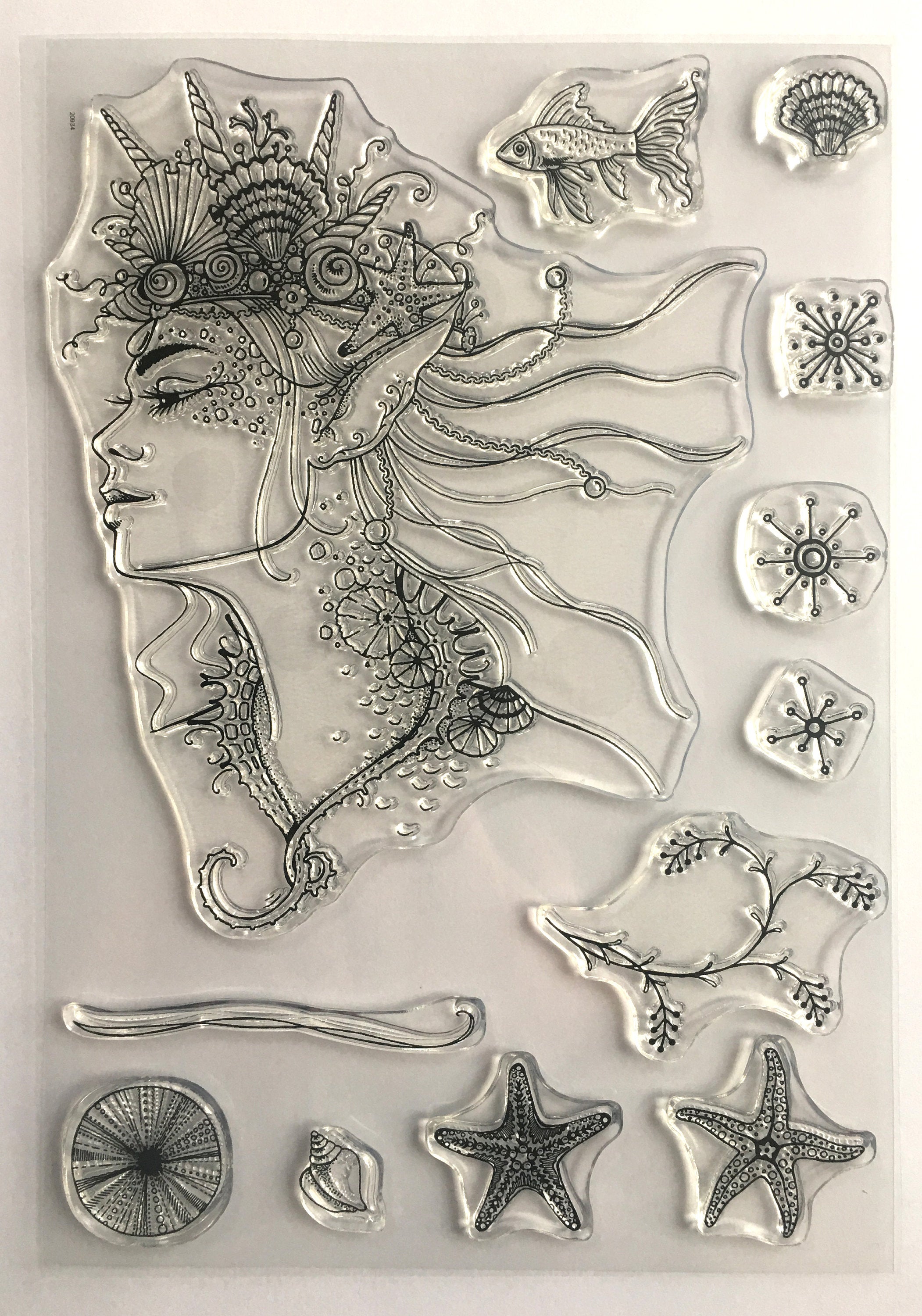 Nerissa - A5 Clear Stamp