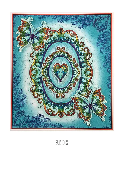 Decadance - A5 Clear Stamp