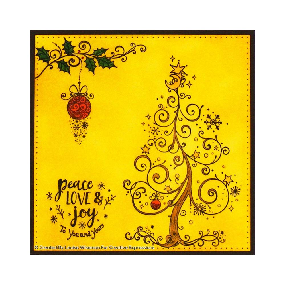 Winter Garden - Christmas A5 Clear Stamp