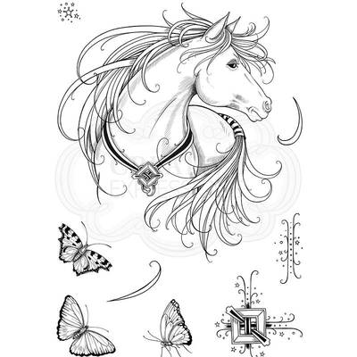 Mustang Harry - A5 Clear Stamp