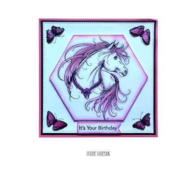 Mustang Harry - A5 Clear Stamp