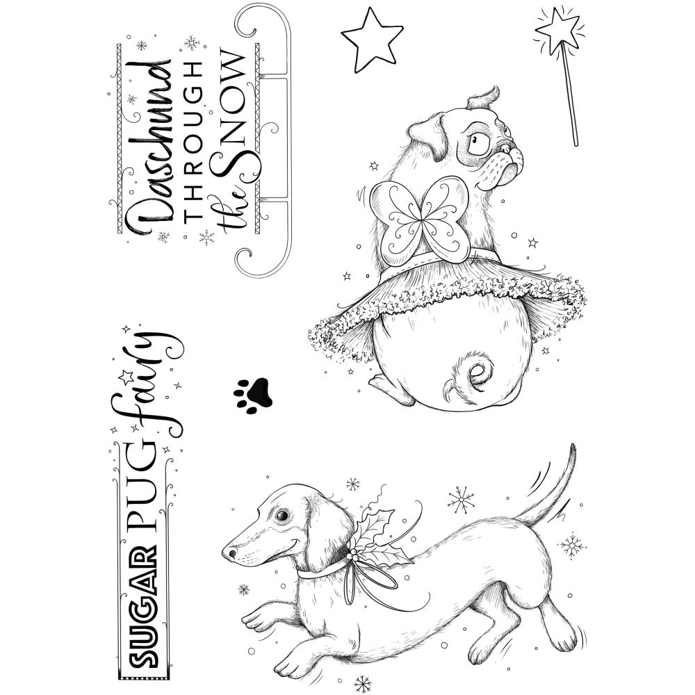 Pawsome Pooch - Christmas Clear Stamp Set