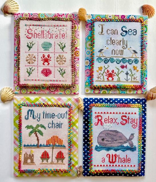 Shellabration 4-Pack - Cross Stitch Pattern