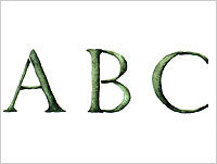 Stencil Decor Stencils - Block Alphabet Upper Case