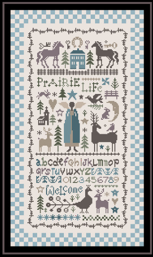 Prairie Life II - Cross Stitch Pattern