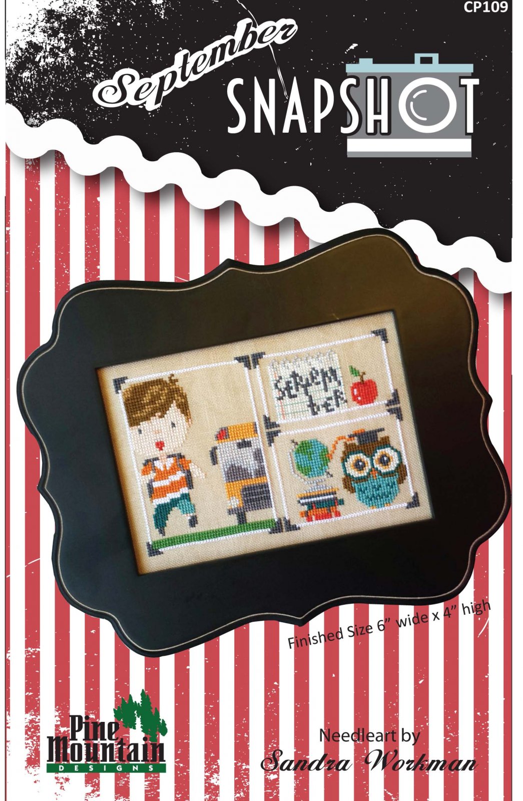 September Snapshot - Cross Stitch Pattern