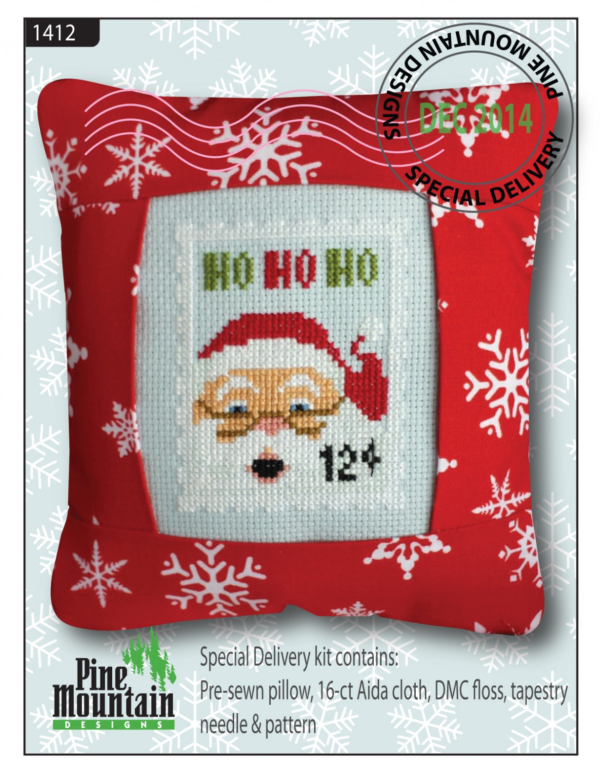 December Stamp - Special Delivery - Cross Stitch Kit