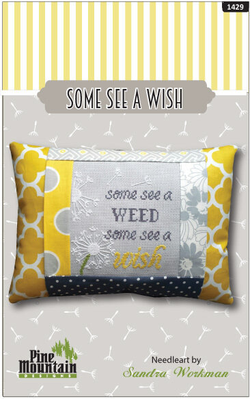 Some See A Wish Pillow - Cross Stitch Kit