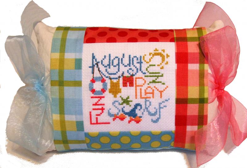 August Expressions Pillow - Cross Stitch Kit