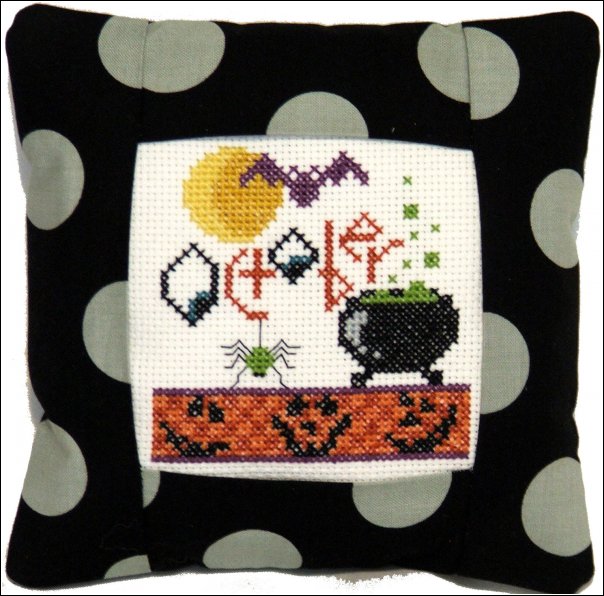 October 2011 Small Pillow Kit - Cross Stitch Kit