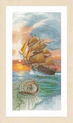 On a Discovery Travel - Cross Stitch Kit