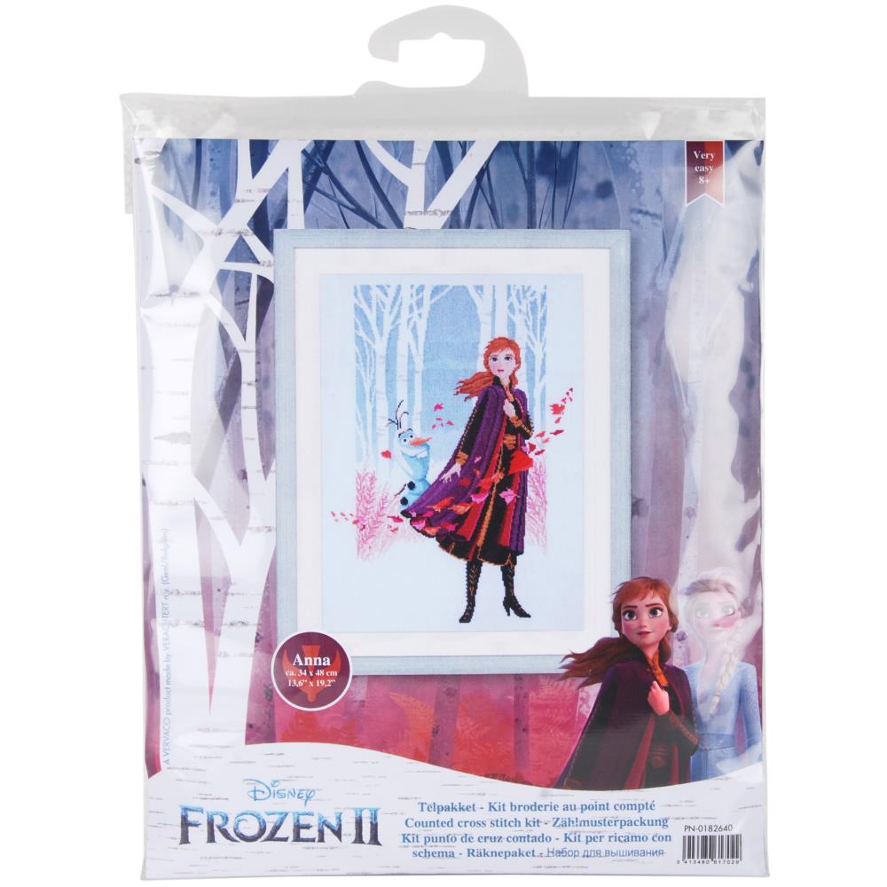 Disney Frozen 2 Anna - Cross Stitch Kit
