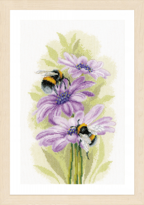 Dancing Bees (Evenweave) - Cross Stitch Kit