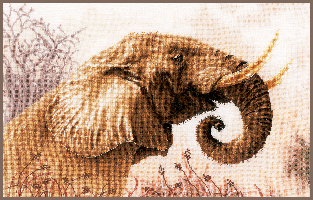 An Elephant Call - Cross Stitch Kit