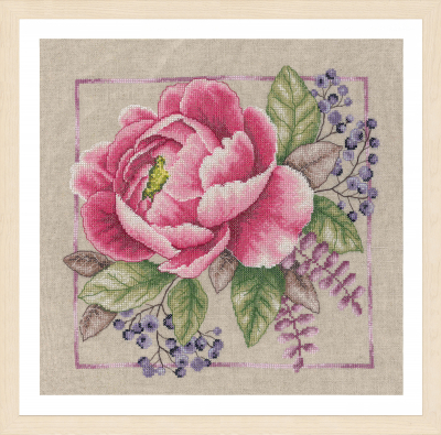 Blooming Rouge - Cross Stitch Kit