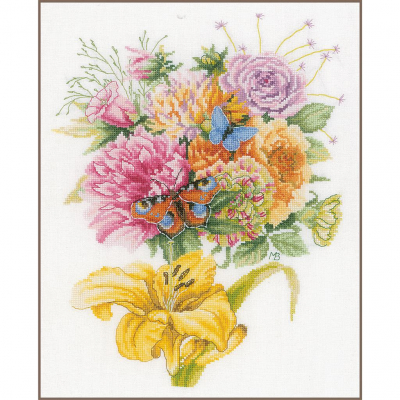 Butterflies Favorite (Evenweave) - Cross Stitch Kit