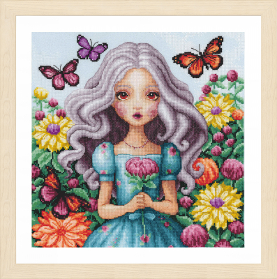 I Hold Every Dahlia - Cross Stitch Kit