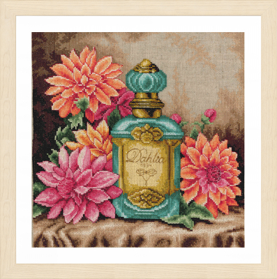 The Scent of Dahlia - Cross Stitch Kit