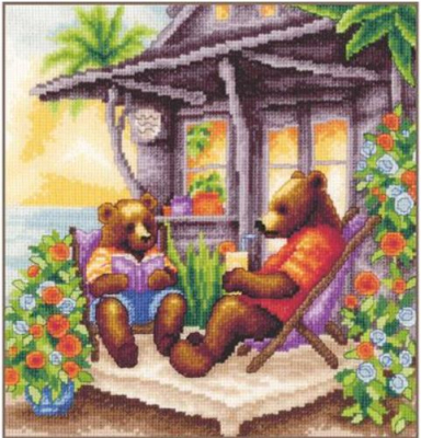 A Beartastic Holiday - Cross Stitch Kit