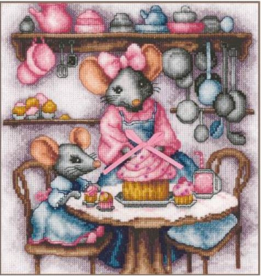 A Micey Sweet Cupcake - Cross Stitch Kit