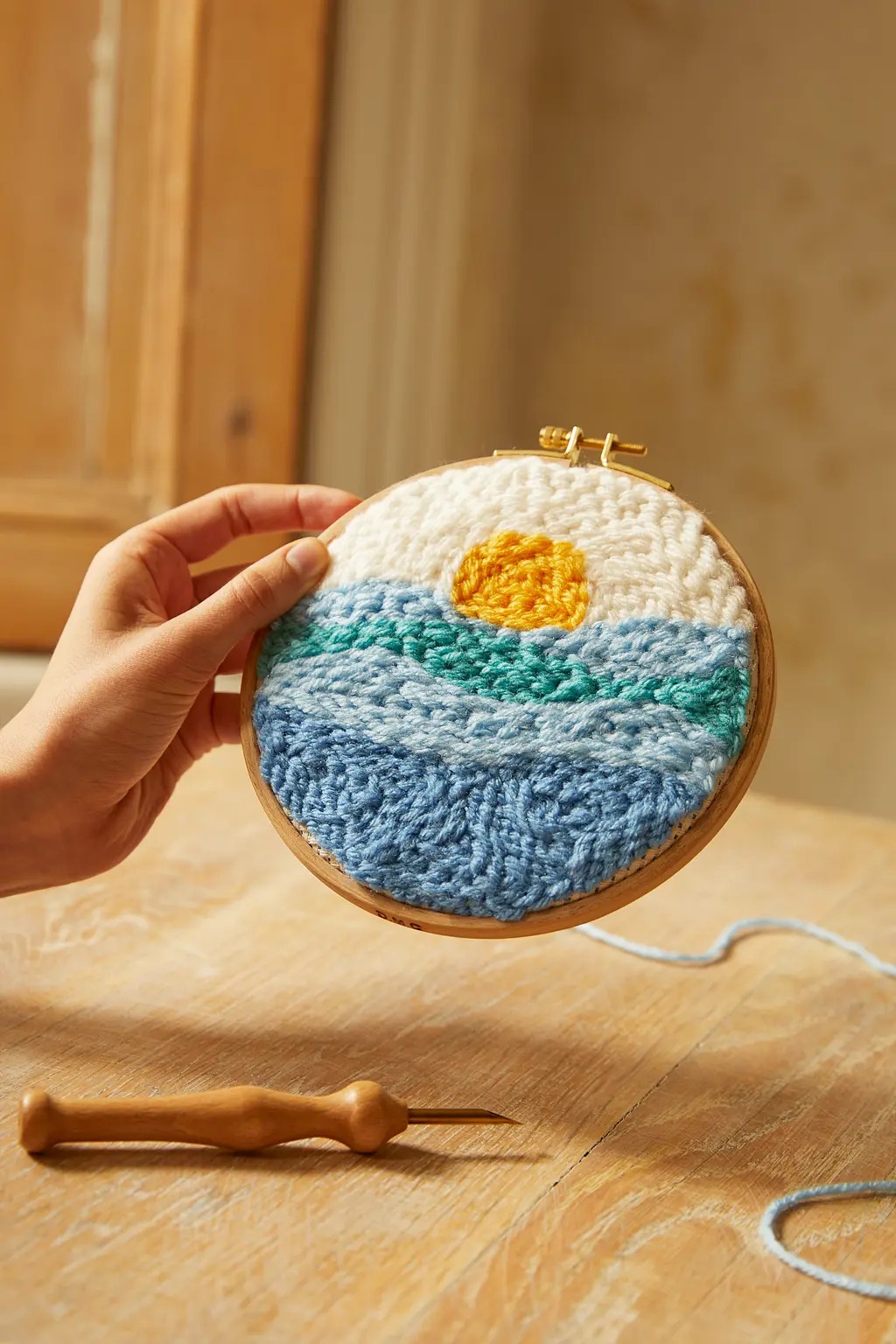 The Ocean Meditation - Punch Needle Kit