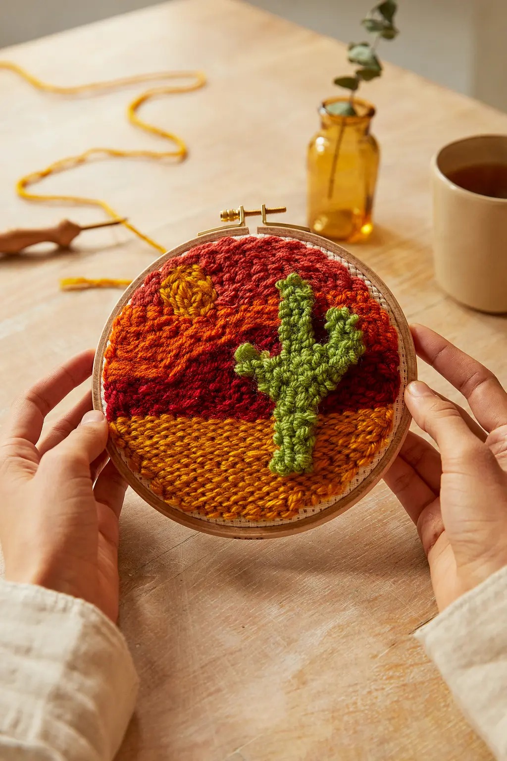 Desert Meditation - Punch Needle Kit