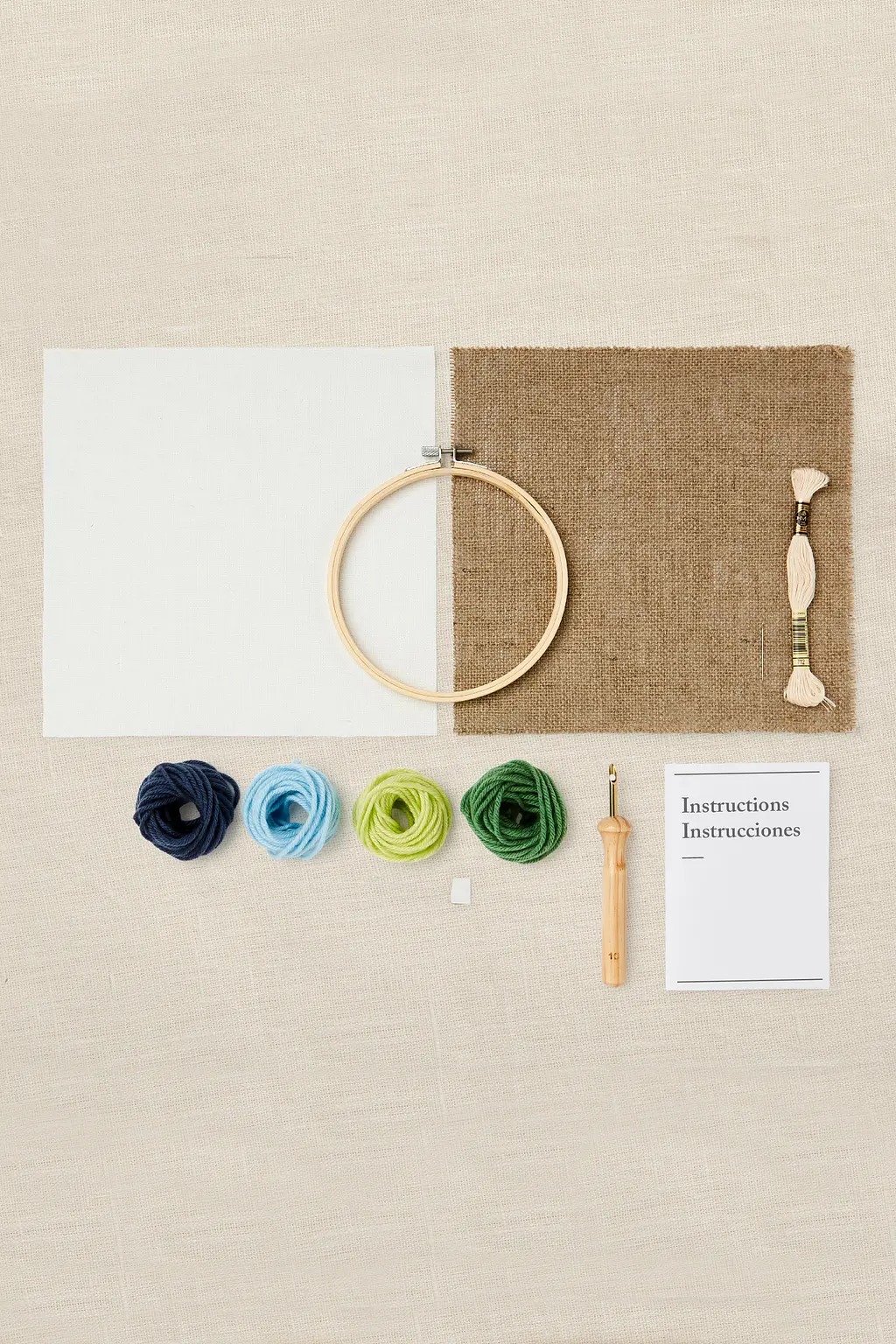 Relaxed Rustic - Punch Needle Kit