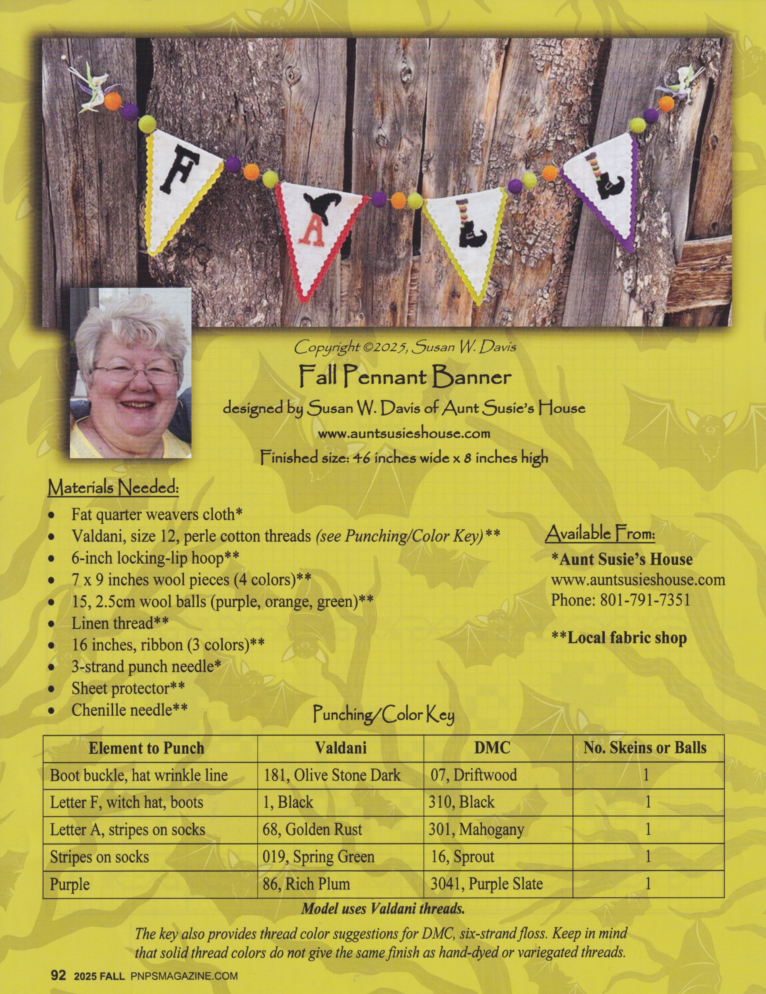 Punch Needle & Primitive Stitcher Fall 2025 Magazine