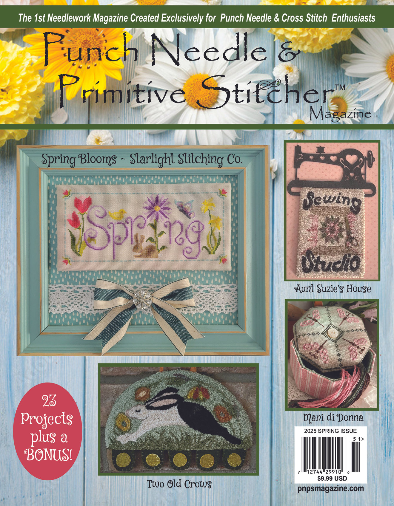 Punch Needle & Primitive Stitcher Spring 2025 Magazine