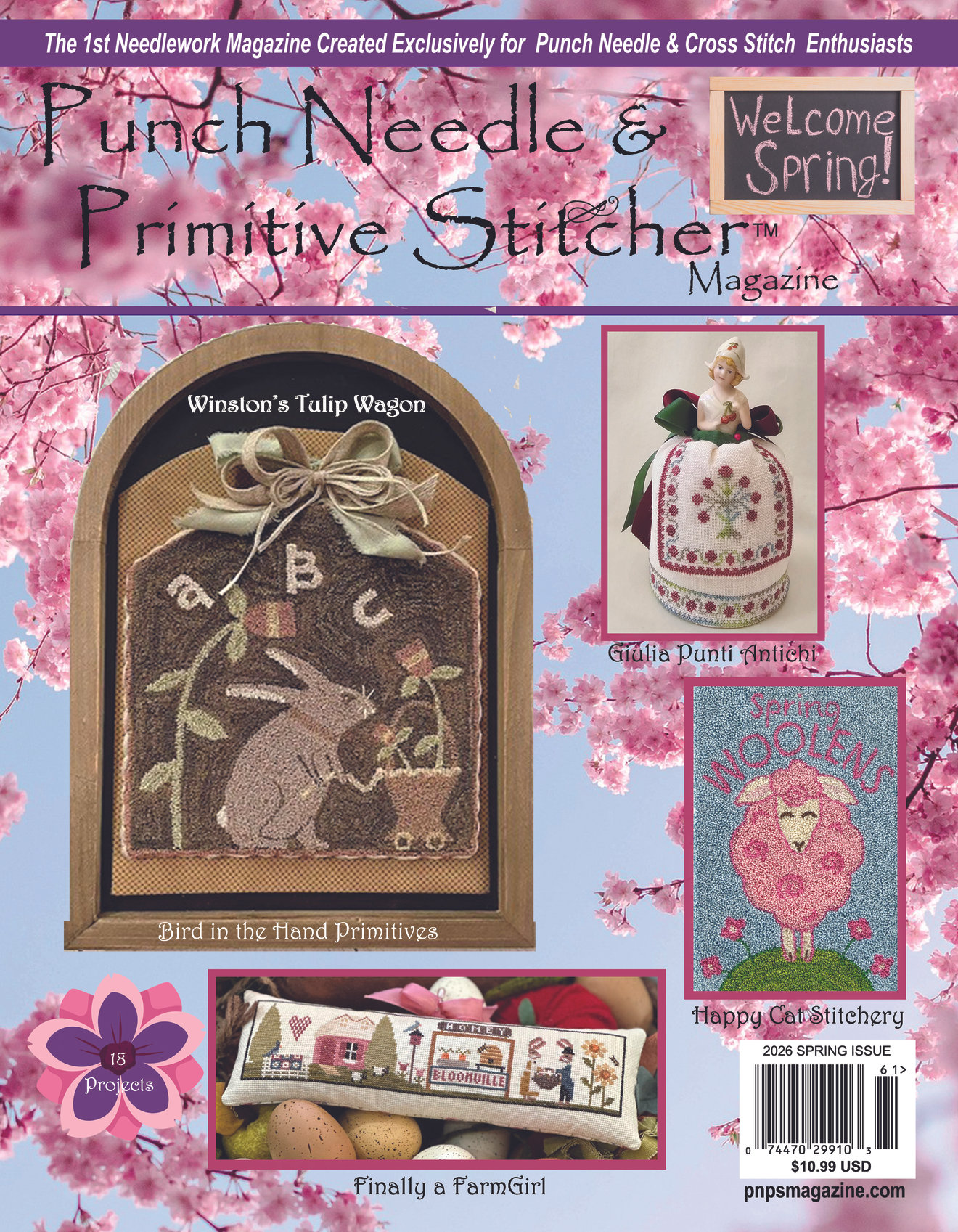 Punch Needle & Primitive Stitcher Spring 2026 Magazine