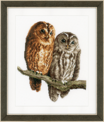 Owls - Cross Stitch Kit