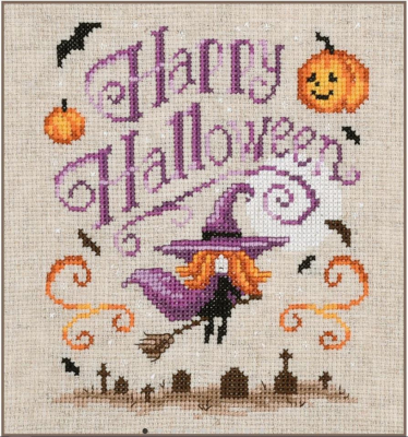 Happy Halloween - Cross Stitch Kit