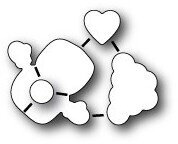 Poppystamps Love Never Melts Die